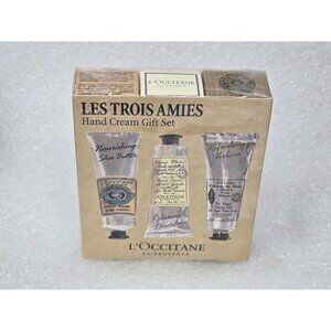L'Occitane Les Trois Amies Hand Cream Gift Set AOC Lavender Ice Gel Creme Mains